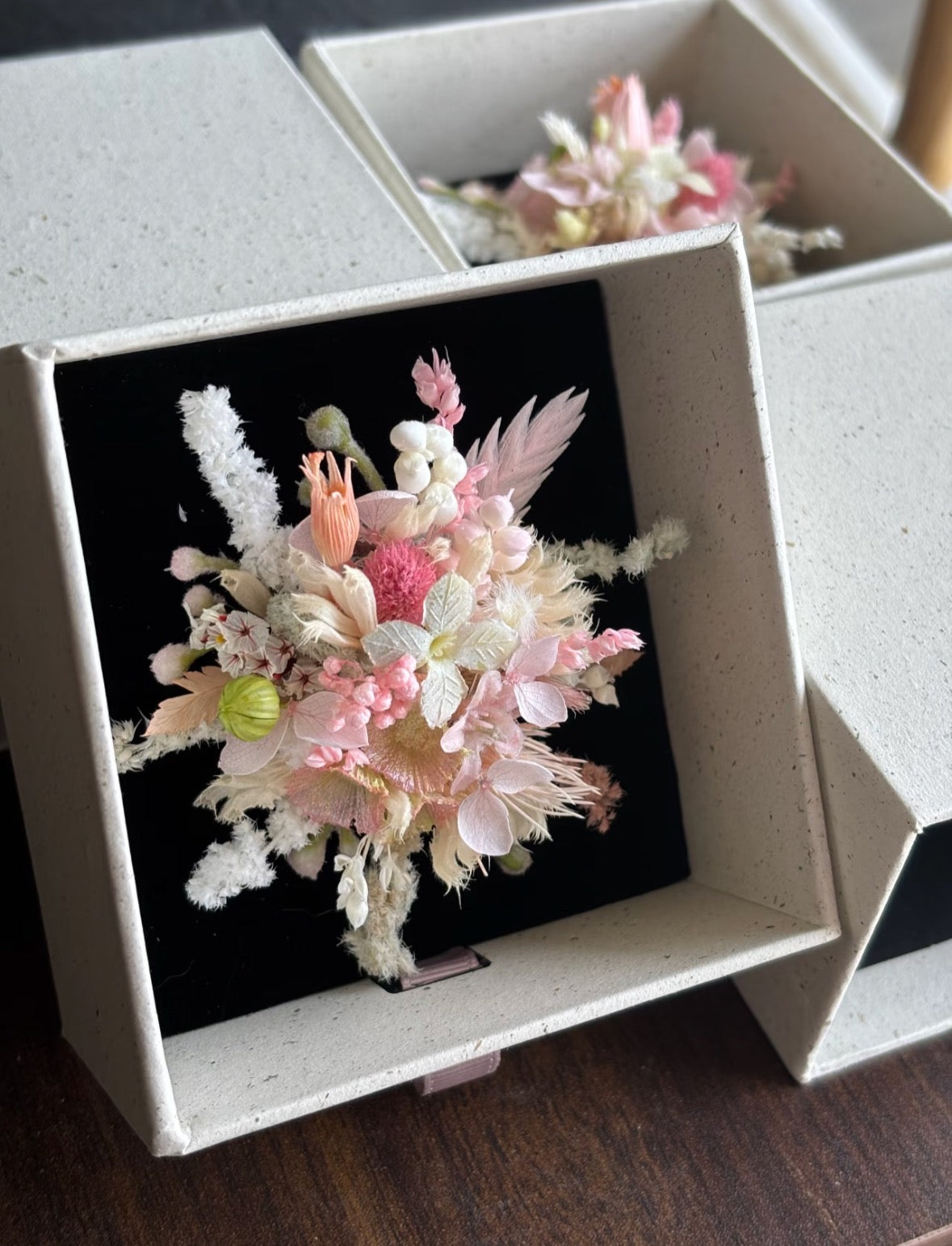 【Rose Sweetheart】The Epoch Collection - Purely handmade custom preserved flower ring