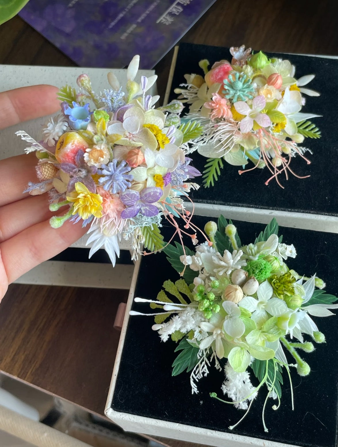 【Endless Summer】The Epoch Collection - Purely handmade custom preserved flower ring