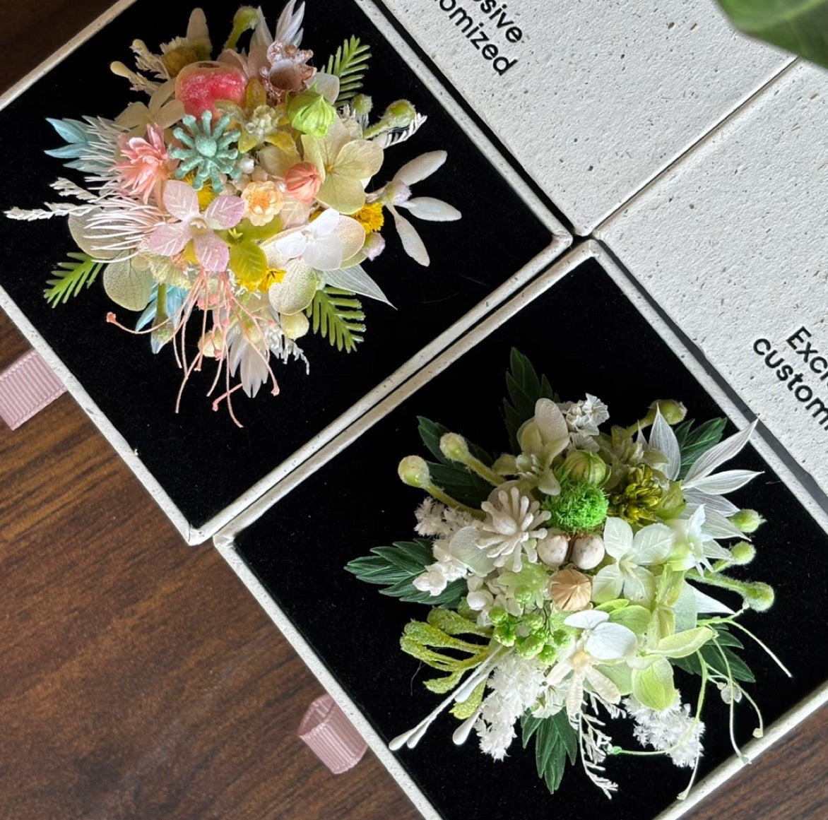 【Endless Summer】The Epoch Collection - Purely handmade custom preserved flower ring