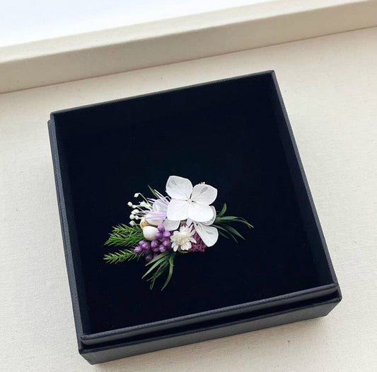 【Forest Ring】The Moment Collection - Purely handmade custom preserved flower ring