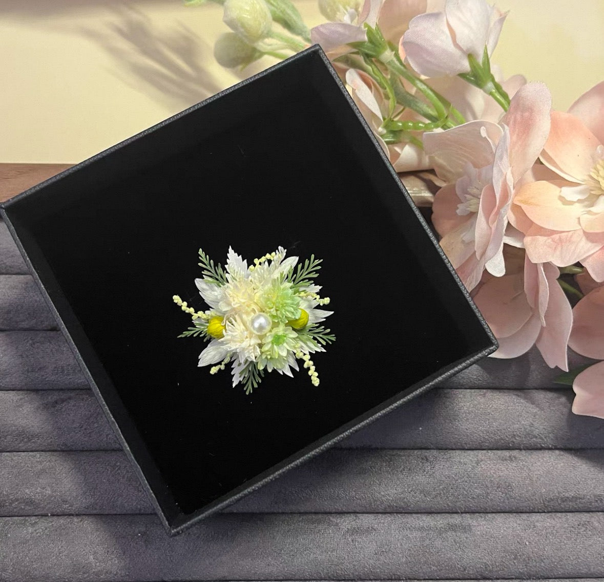 【Garden Series】The Moment Collection - Purely handmade custom preserved flower ring
