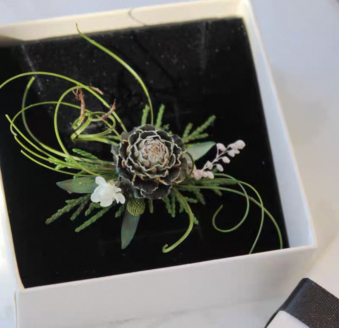 【Plants Series】The Moment Collection - Purely handmade custom preserved flower ring