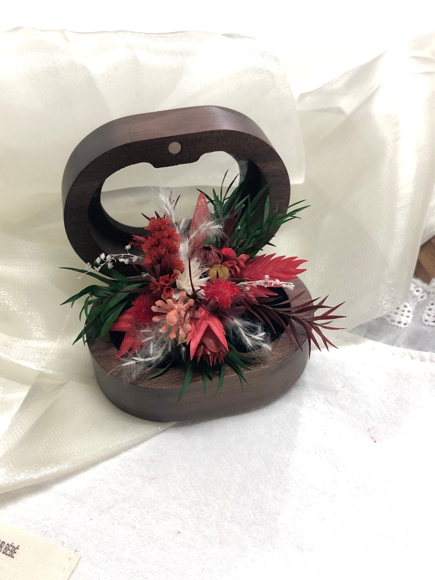 【Christmas Party】The Moment Collection—— Purely handmade custom preserved flower ring