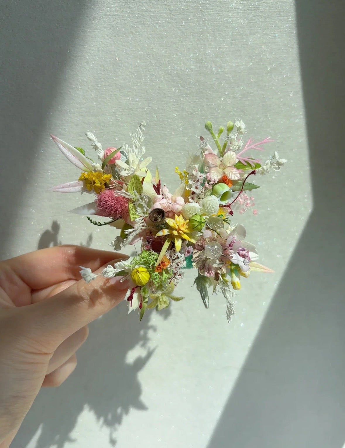 【Butterfly Language】The Infinity Collection - Special Edition Purely handmade custom preserved flower ring