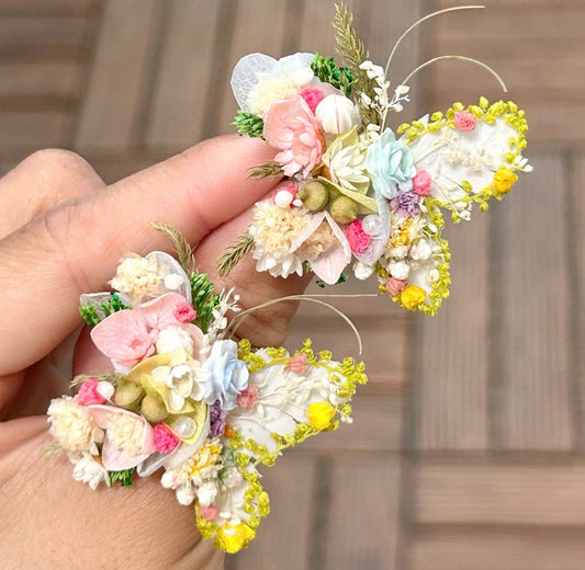 【Dancing】The Moment Collection - Special Edition Purely handmade custom preserved flower ring