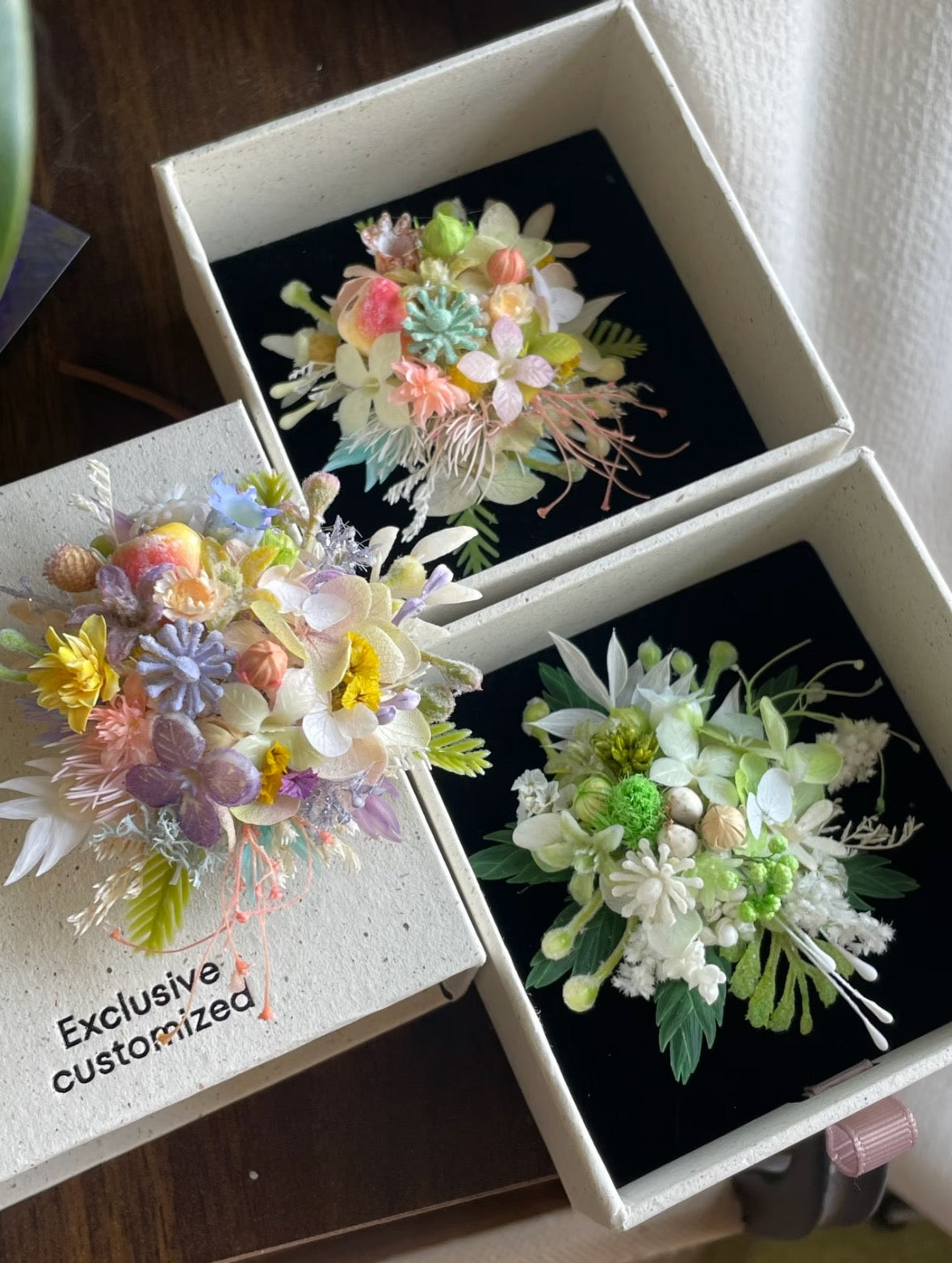 【Endless Summer】The Epoch Collection - Purely handmade custom preserved flower ring