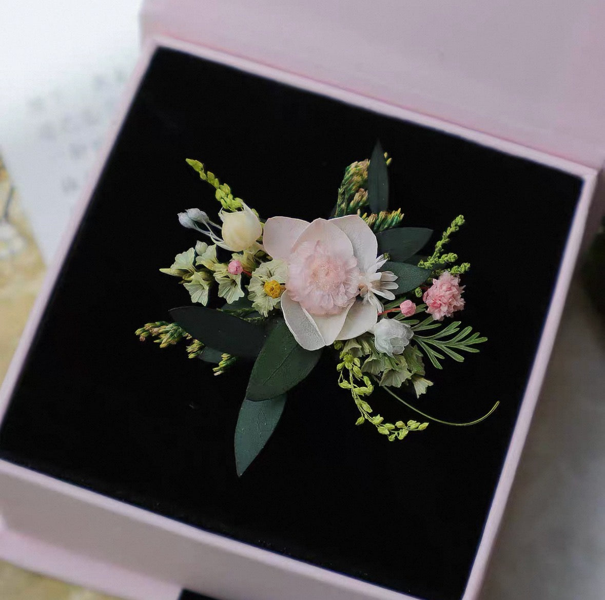 【Wedding Series】The Moment Collection - Purely handmade custom preserved flower ring