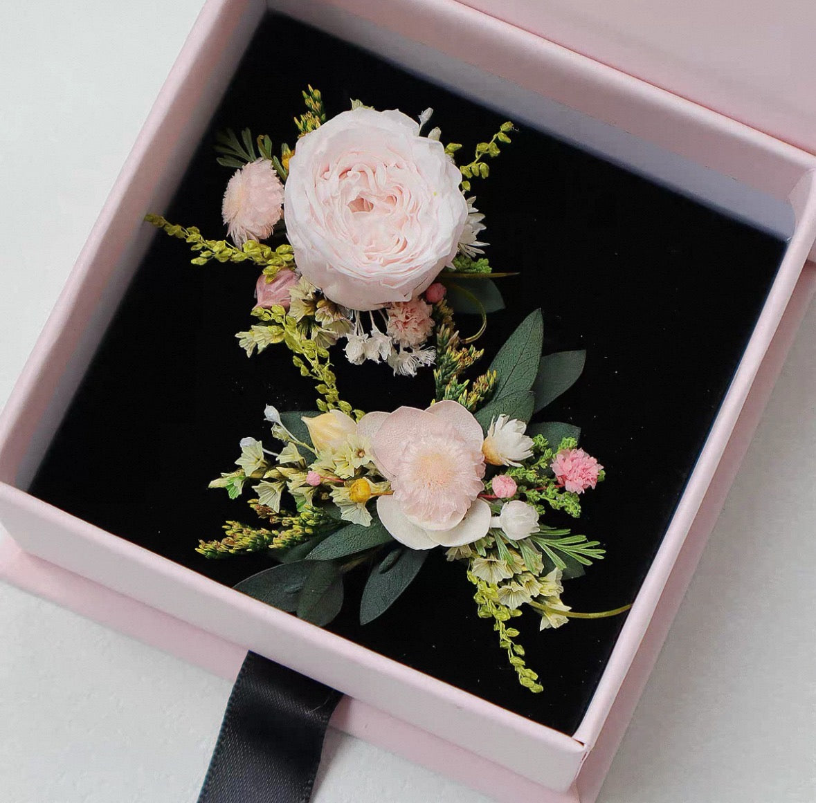 【Wedding Series】The Moment Collection - Purely handmade custom preserved flower ring