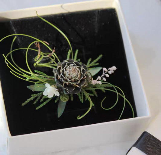 【Plants Series】The Moment Collection - Purely handmade custom preserved flower ring
