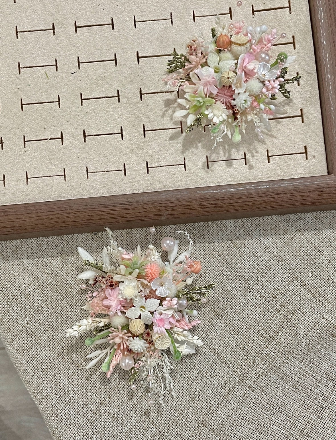 【Lawn Wedding】The Infinity Collection - Purely handmade custom preserved flower ring