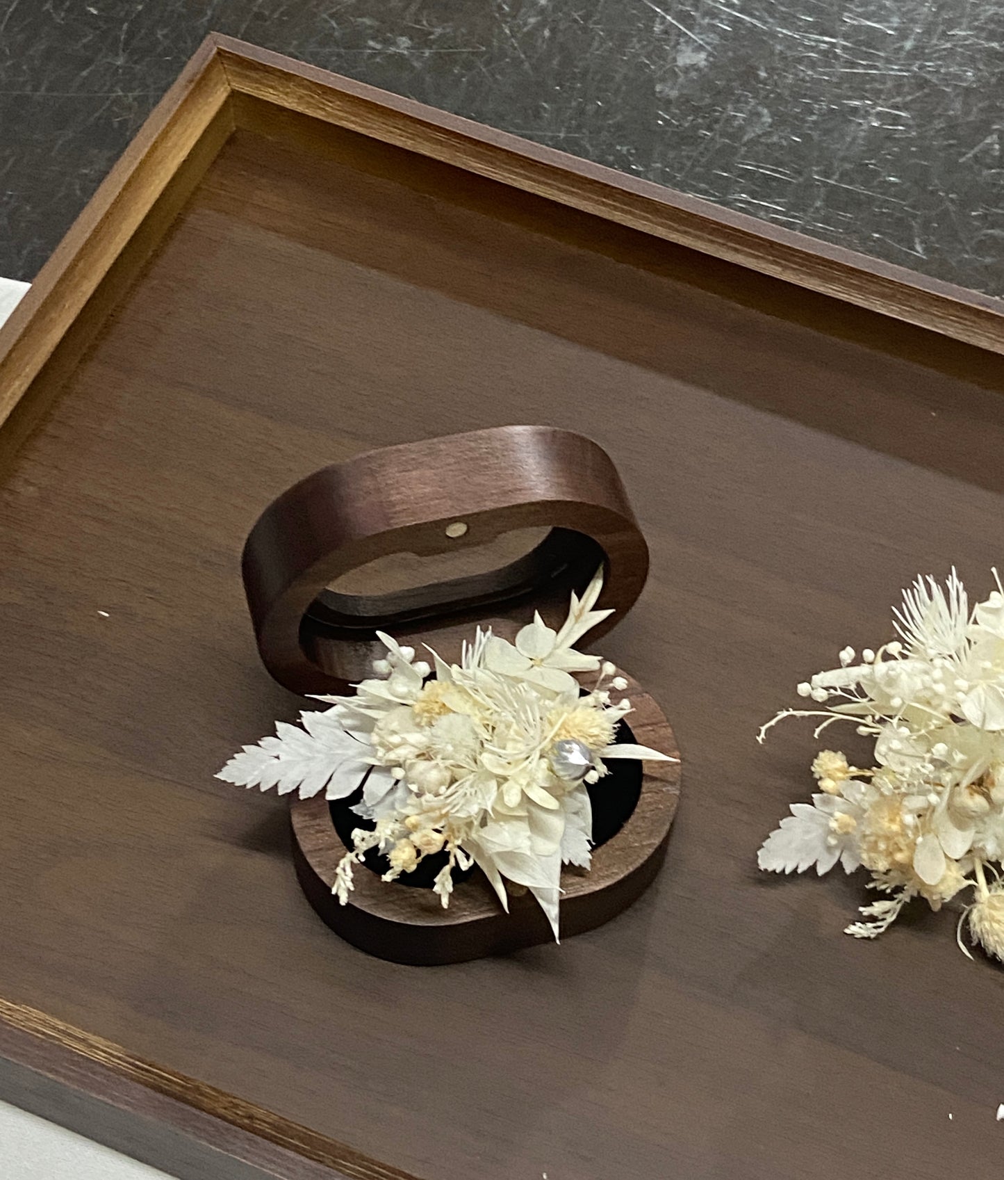 【Angel Wings】The Moment Collection—— Purely handmade custom preserved flower ring